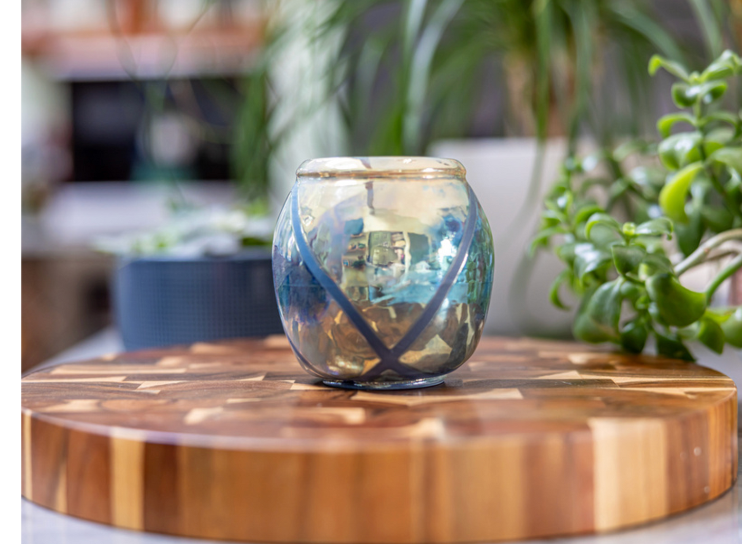 Lagoon ~ Glazed Vase