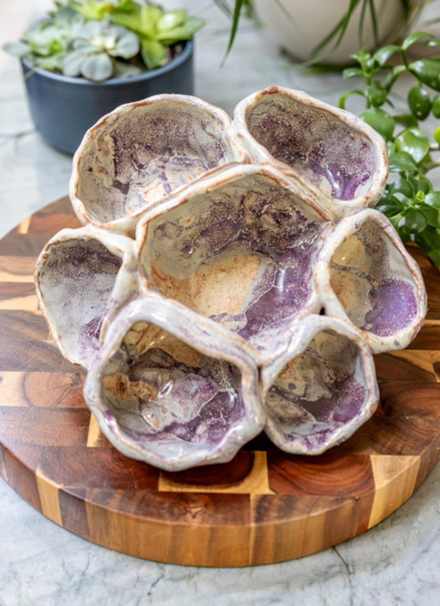 Seashell ~ Glazed Serving Piece