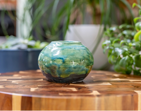 Everglade ~ Glazed Vase