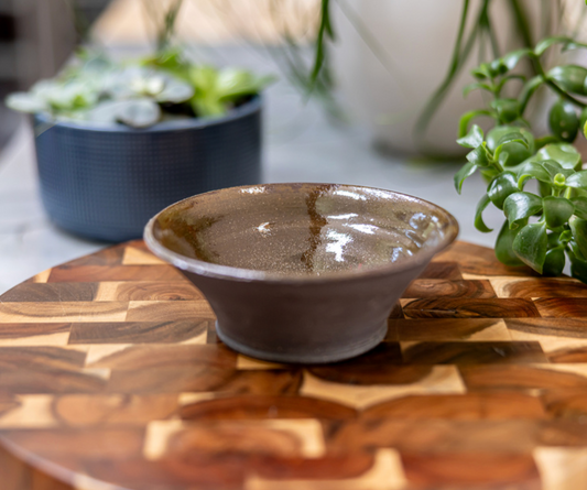 Sandstone ~ Glazed Petite Serving Bowl